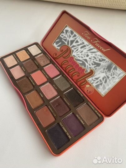 Палетка теней Too Faced Peach оригинал