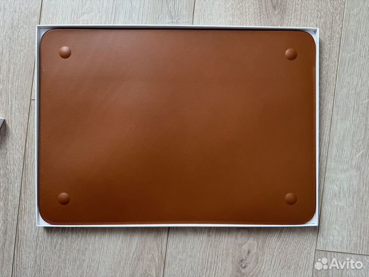 Чехол для MacBook Pro 16 Leather Sleeve