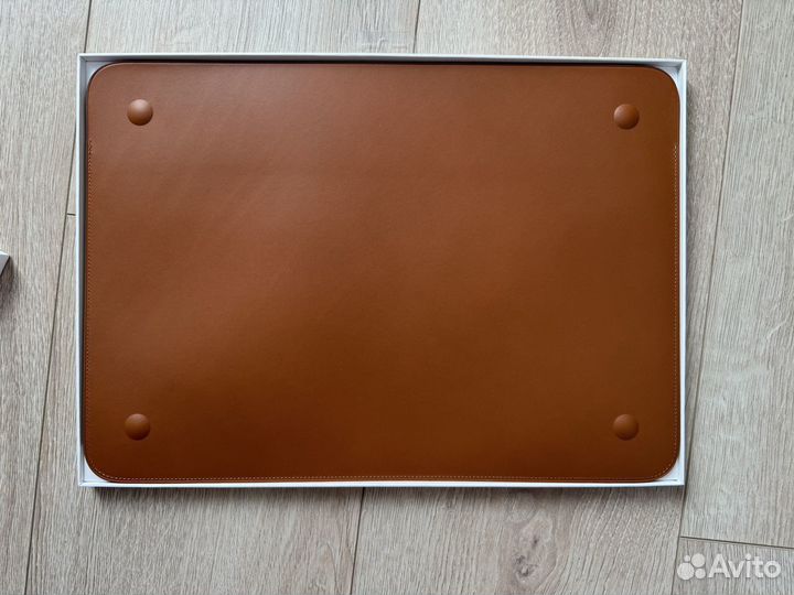 Чехол для MacBook Pro 16 Leather Sleeve