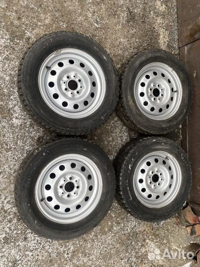 Колеса в сборе зима r14