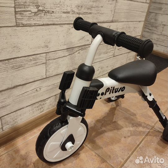 Детский беговел велосипед 2 в 1