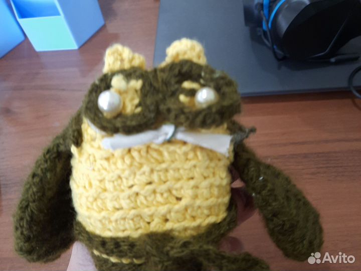 Игрушка амигуруми сова ручной работы