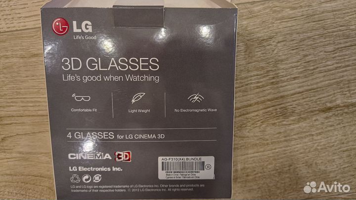 3d очки для телевизора LG
