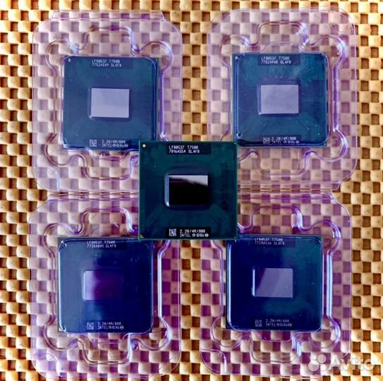 Процессор Intel Core2Duo T7500 и T7200 для ноутбук