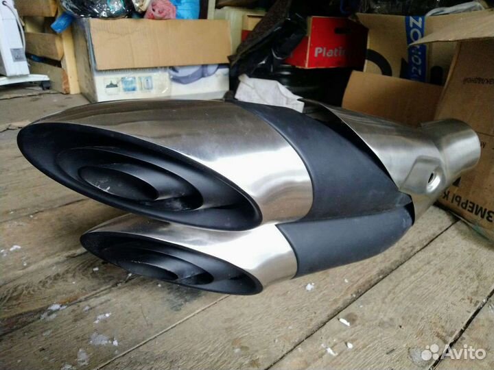 Глушитель мотоцикла Triumph Rocket 3