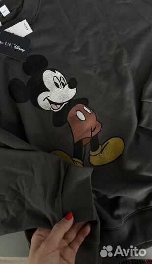Свитшот Gap Mickey Mouse лимитка новый