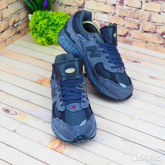 Кроссовки new balance 2002r черные