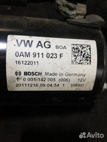 Стартер Volkswagen Passat B7 caxa 2012