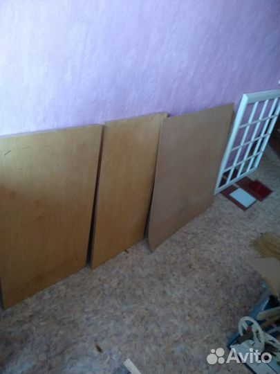 Куски фанеры