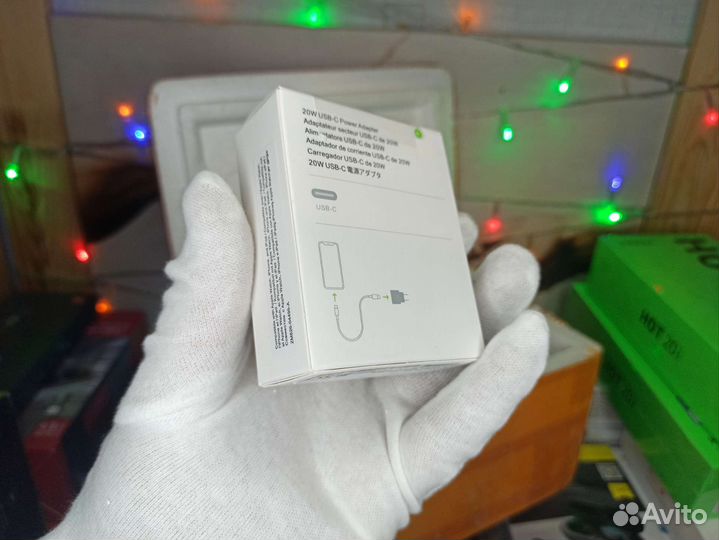 Блок питания для iPhone Apple USB-C 20W