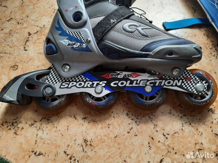 Роликовые коньки 42 размер+сумка (рюкзак)