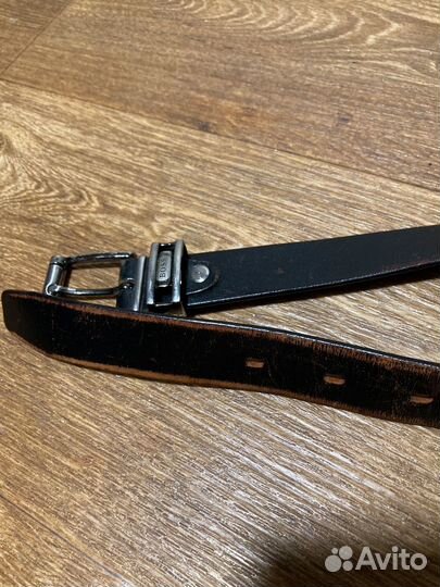 Ремень мужской кожаный boss