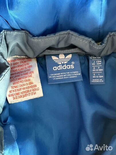 Куртка adidas детская 86