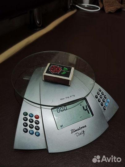 Весы кухонные binatone до 3 кг