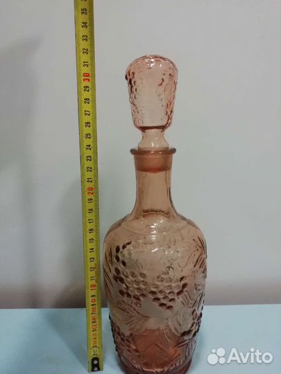 Графин рябина стекло СССР