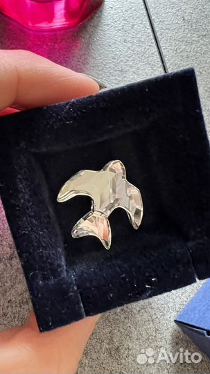 Swarovski брошь