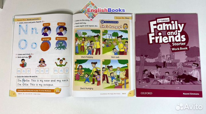 Family and friends Starter 2ed, (CB+WB+CD) новые