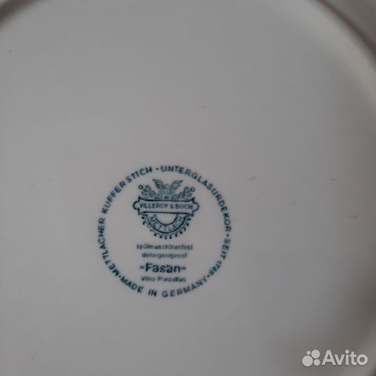 Тарелки Villeroy boch