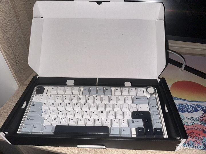 Игровая клавиатура aula f75 с русской раскладкой