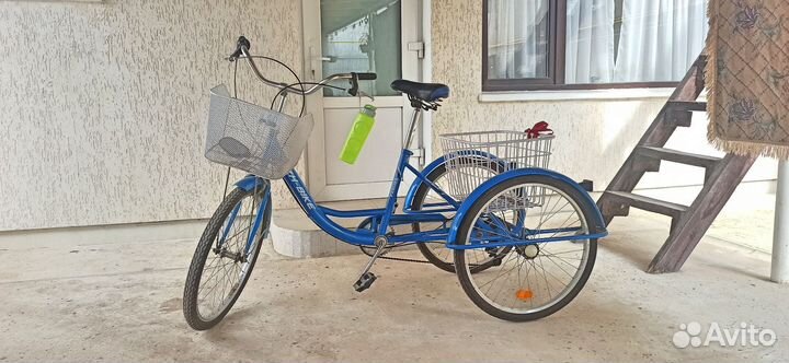 Трехколесный велосипед для взрослых и подростков