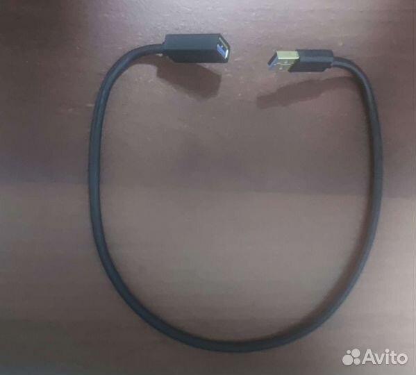 Кабели Usb-usb 3.0 папа мама 2м, пачкорд Svideo