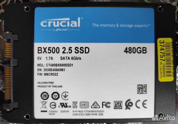 Ssd SATA 2.5 1tb