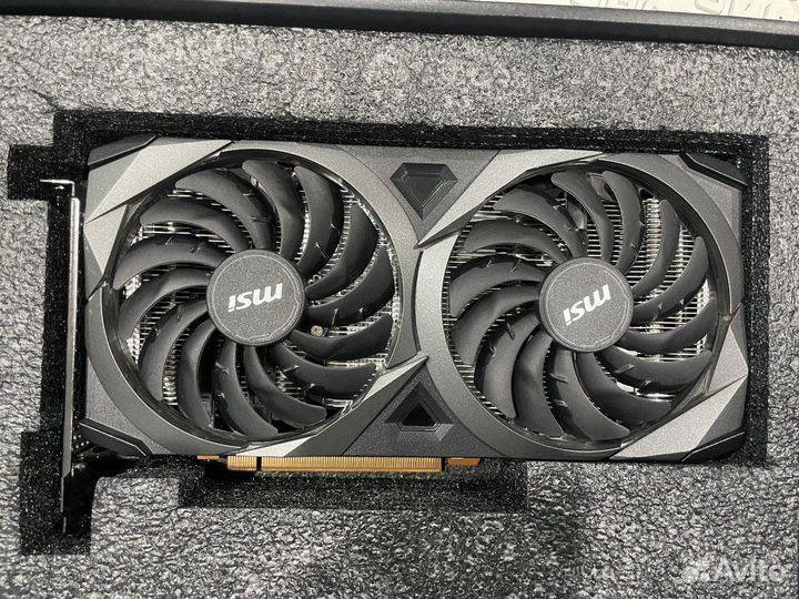 Видеокарта rtx 3060 ti ventus 2X 8G OCV1 LHR