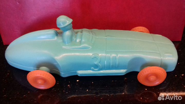 Машина игрушка СССР-гоночная дутыш