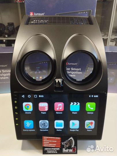 Магнитола nissan qashqai j10