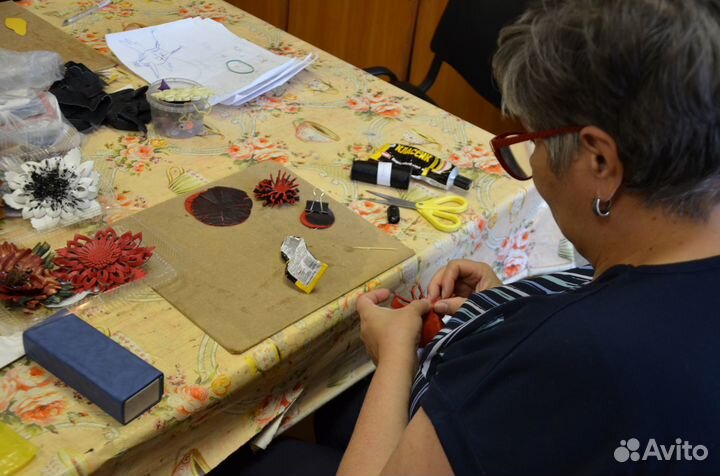 Обучение работе с кожей