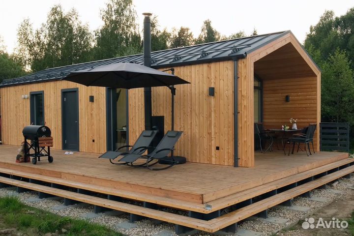 Модульный дом барнхаус - ипотека