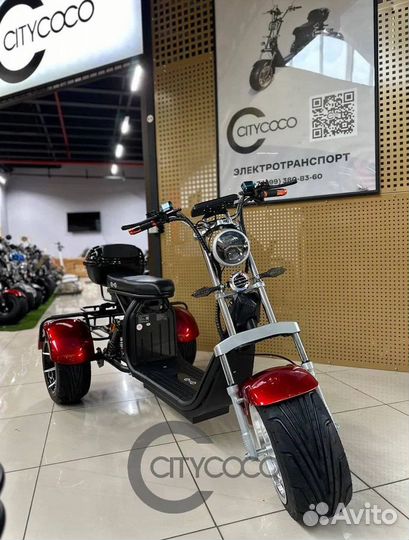 Электроскутер Ikingi Trike X12 PRO