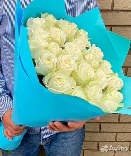 Букет Роз.Белые.Цветы.Купить