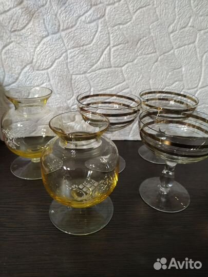 Посуда СССР, креманка,графин, бокал для пива