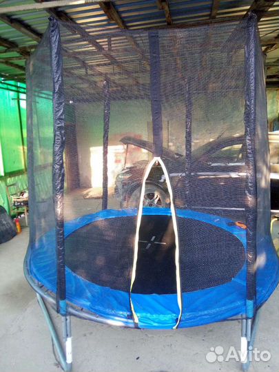 Батут с сеткой