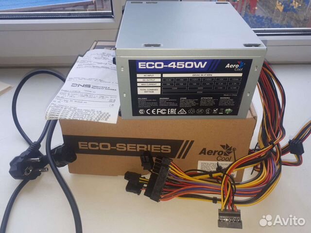 Aerocool eco 450w схема