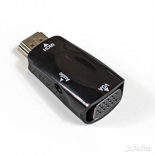 Переходник hdmi-VGA ExeGate EX-hdmim-vgaf-C (19M/1