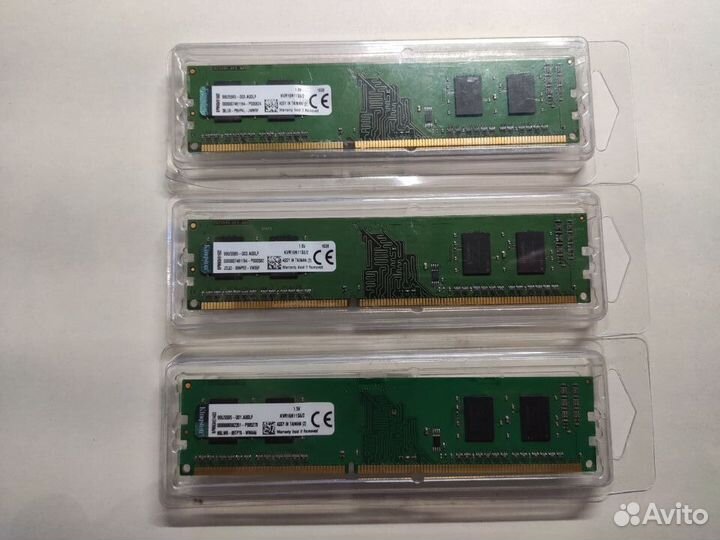 Оперативная память DDR3, DDR2, DDR