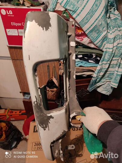 Задний бампер trafic vivaro