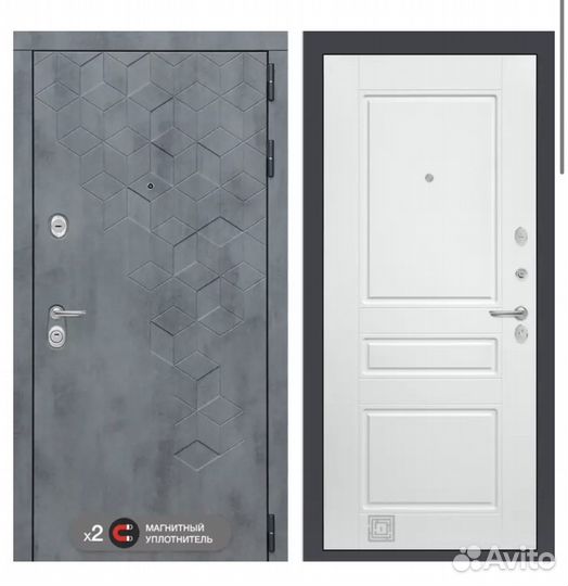 Дверь входная металлическая Бетон