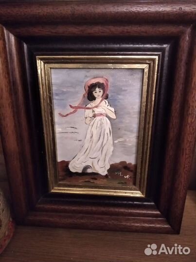 Картина Европа. Рама дуб