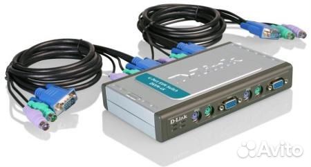 Портовый переключатель D-Link dkvm-4K