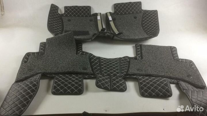 3D Коврики Toyota Prado 150 из Экокожи