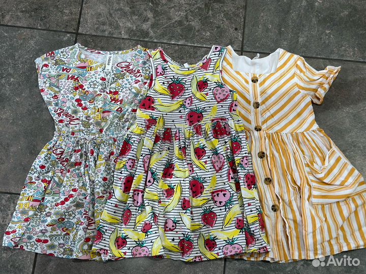 Вещи для девочки пакетом 104