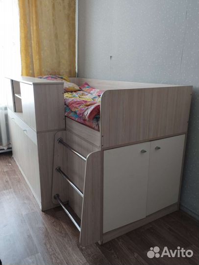 Детская кровать чердак