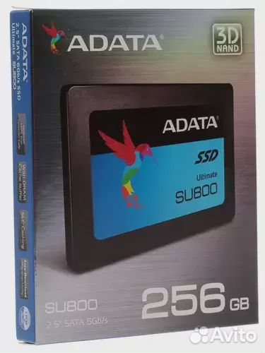 Твердотельный накопитель adata 256 Gb SU800 ASU800