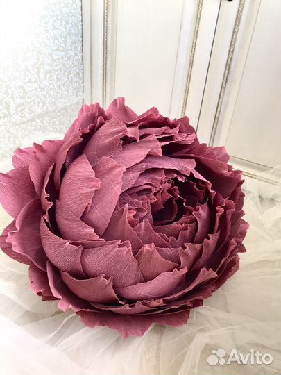 Ростовые цветы из бумаги