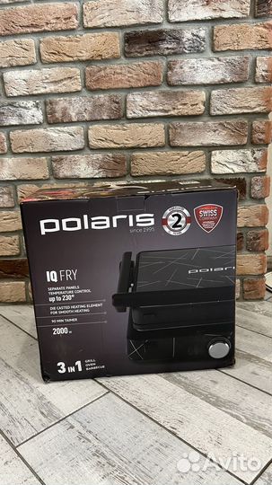 Гриль-пресс Polaris PGP 2502