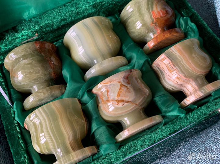 Подарочный набор Рюмки из Оникс