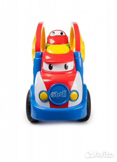 Автовоз Oball двухуровневый и 1 машинка